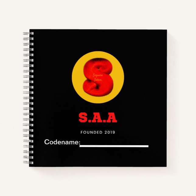S.A.A Notebooks (Front)