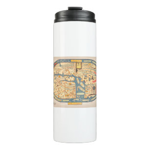 S. Beati Liebanensis mappam mundi ad exemplar eccl Thermal Tumbler