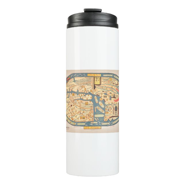 S. Beati Liebanensis mappam mundi ad exemplar eccl Thermal Tumbler (Front)