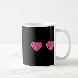 S Breasties Heart Bra Breast Cancer Awareness Worl Coffee Mug