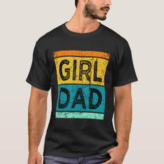 S Dad With Daughters Hashtag For T-Shirt