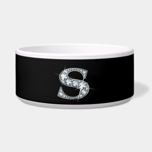 S "Diamond Bling" Pet Bowl
