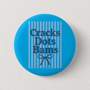 s Dots Bams Mahjong Summer Cute Beach Game Night 6 Cm Round Badge