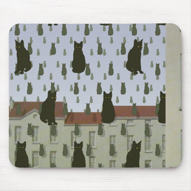 s Falling Cats Mousepad (Front)