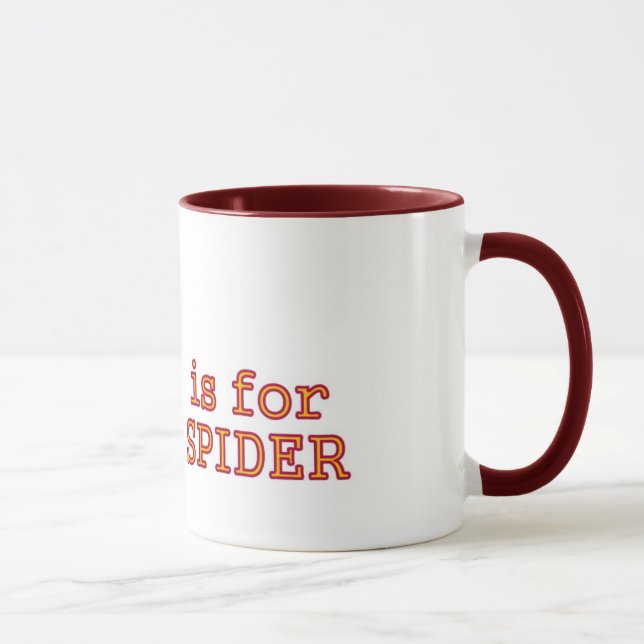 S for spider mug (Right)
