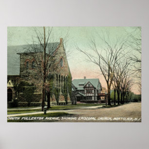 S. Fullerton Ave., Montclair, NJ Vintage Poster