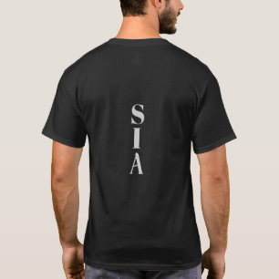 S.I.A. Silence Is Answer Minimalist Aesthetic T-Sh T-Shirt
