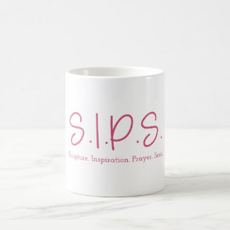 S.I.P.S. Mug with Pink Title
