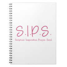 S.I.P.S. Notebook - Pink