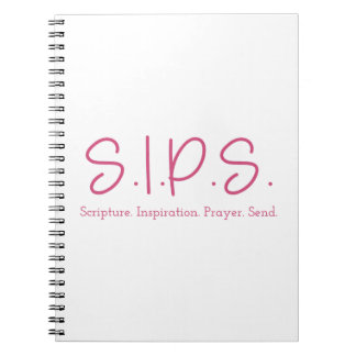 S.I.P.S. Notebook - Pink
