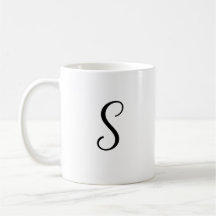 S initial Accent Coffee Mug-Mother's Day Gift-Gift