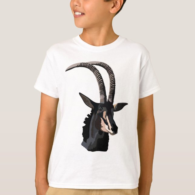 S is for Sable Antelope  T-Shirt (Front)