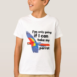 S is for Scarlet Macaw T-Shirt