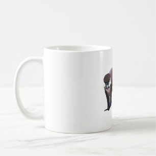 S is for Schmidts Red Tailed Guenon Coffee Mug