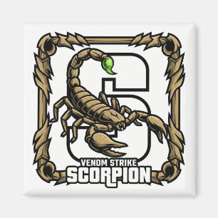 S is for Scorpion – GTA Style ABC Learning Magnet