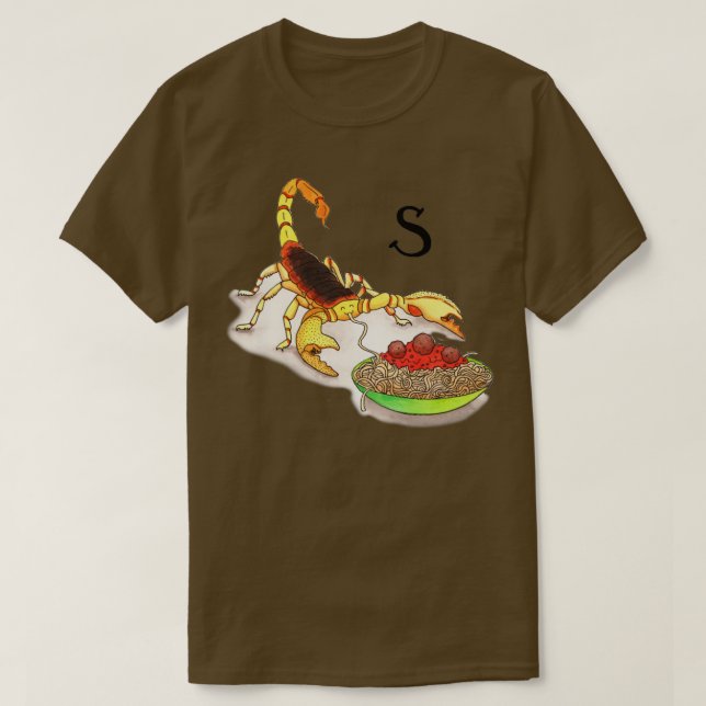 S is for Scorpion  T-Shirt (Design Front)