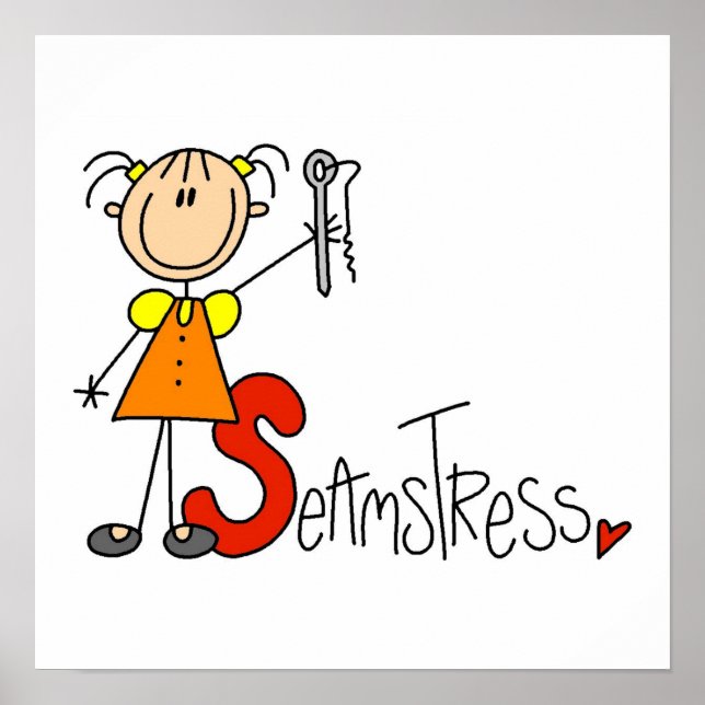 S is for Seamstress Poster (Front)