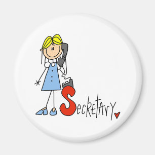 S is for Secretary Magnet