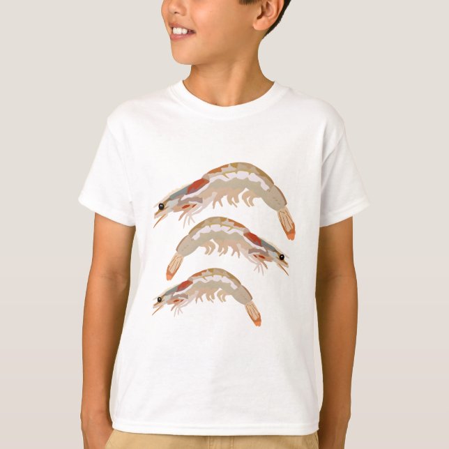 S is for Shrimp  T-Shirt (Front)