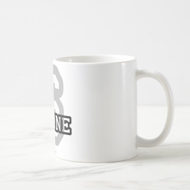 S is for Simone Coffee Mug (Right)