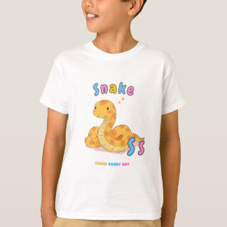“S is for Snake” Alphabet Tee – Grow Every Day