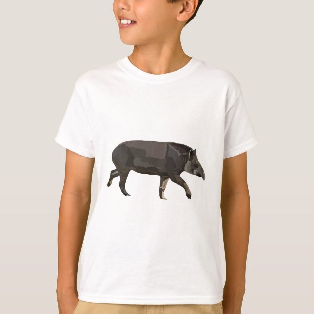 S is for South American Tapir T-Shirt (Front)