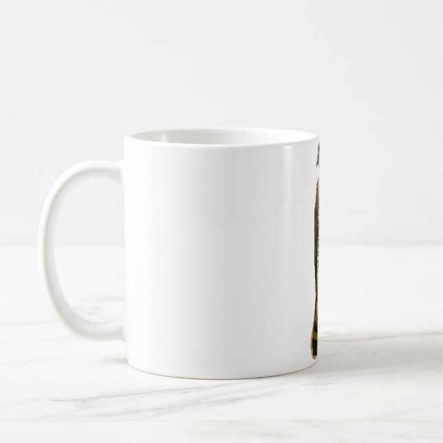 S is for Sparrowhawk Coffee Mug (Left)