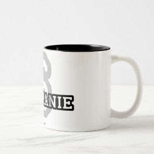 S is for Stephanie Two-Tone Coffee Mug