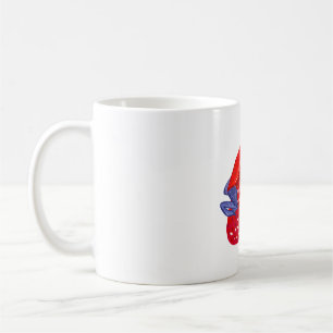 S is for Strawberry Poison Dart Frog Coffee Mug