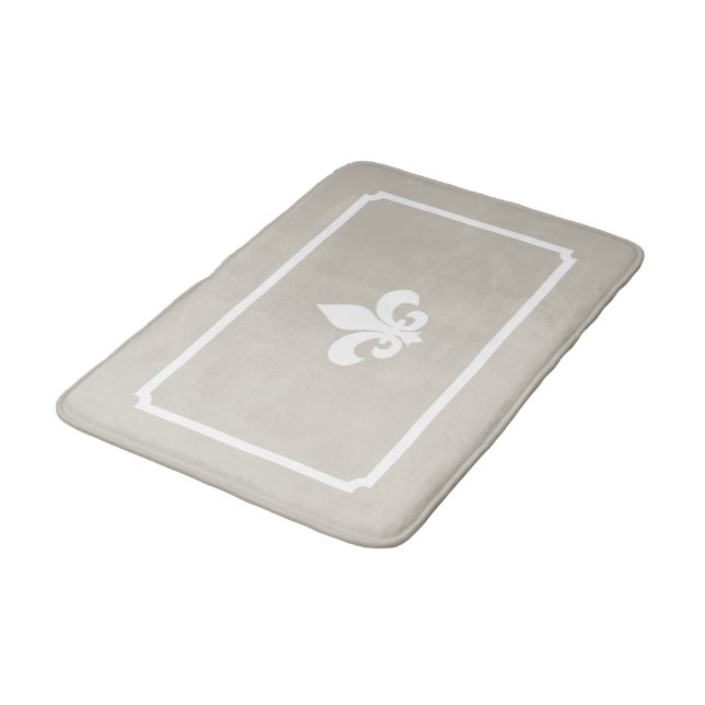 S.K. Paris Le Fleur Bath Mat (Angled)