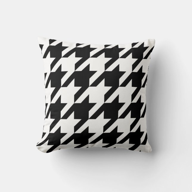 S.K. Toothy Throw Pillow (Front)