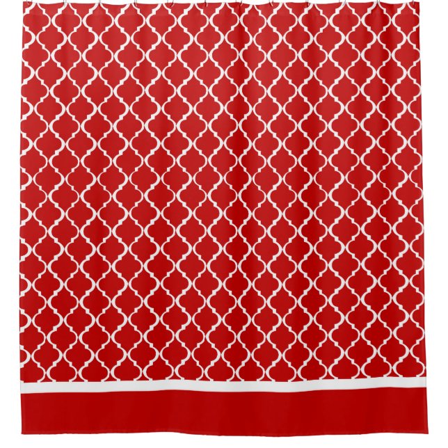 S.K. Trellis Shower Curtain (Front)