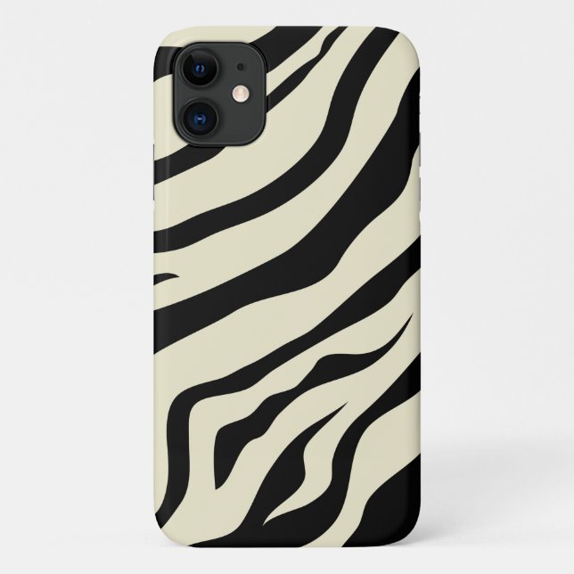 S.K. Zebra Fever Case-Mate iPhone Case (Back)
