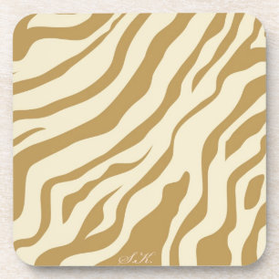 S.K.: Zebra Fever Cork Coaster