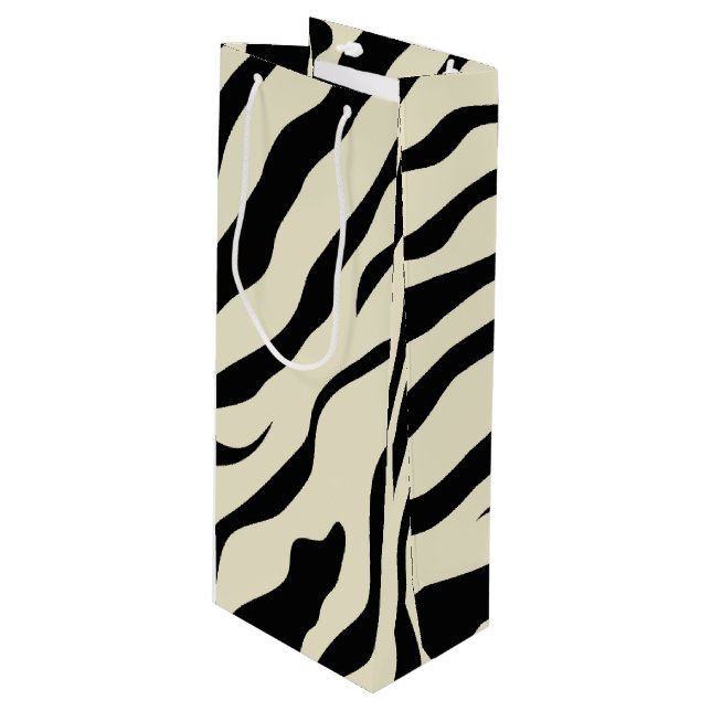 S.K. Zebra Fever Gift Bag (Front Angled)