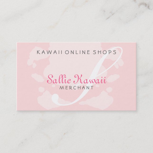 S Kawaii Shops Business Card (Front)