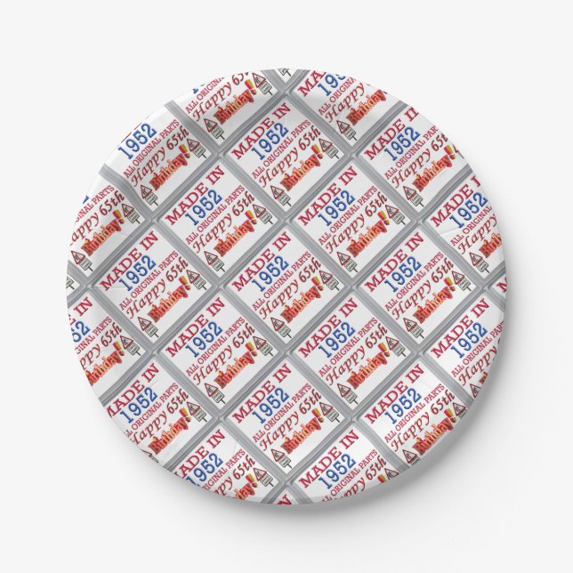 s-l1000------ paper plate (Front)
