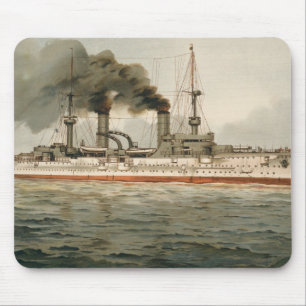 S.M. Grosse Kreuzer 'Furst Bismarck' (H.M. Great C Mouse Mat