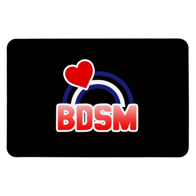 S / M Pride Magnet (Horizontal)