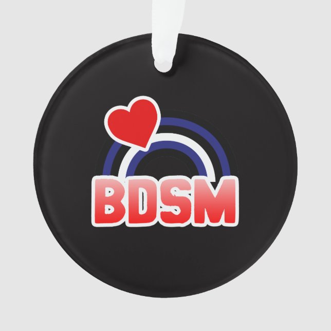 S / M Pride Ornament (Front)