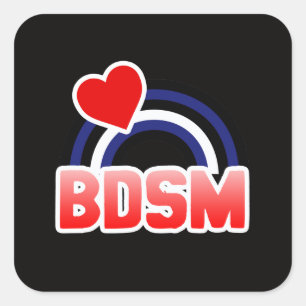 S / M Pride Square Sticker