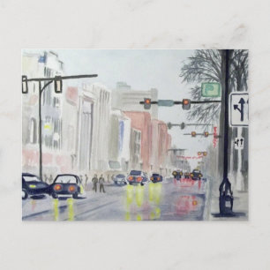 S Main St, Ann Arbor Michigan Postcard