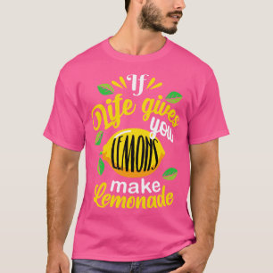 s Make Lemonade Funny Lemon Vibes T-Shirt