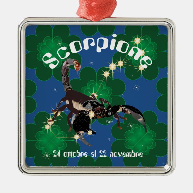 S METAL TREE DECORATION (Front)