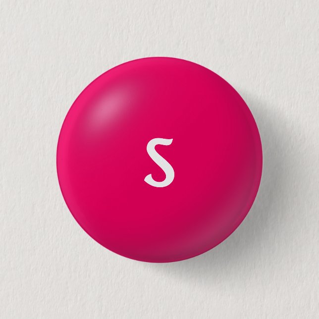 S Monogram Button (Front)