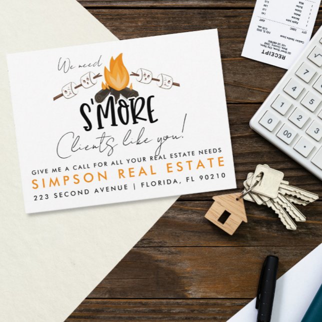 S’more Clients Real Estate announcement Postcard (Creator Uploaded)