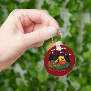 S’more Fun With This Camping Squirrel Key Ring