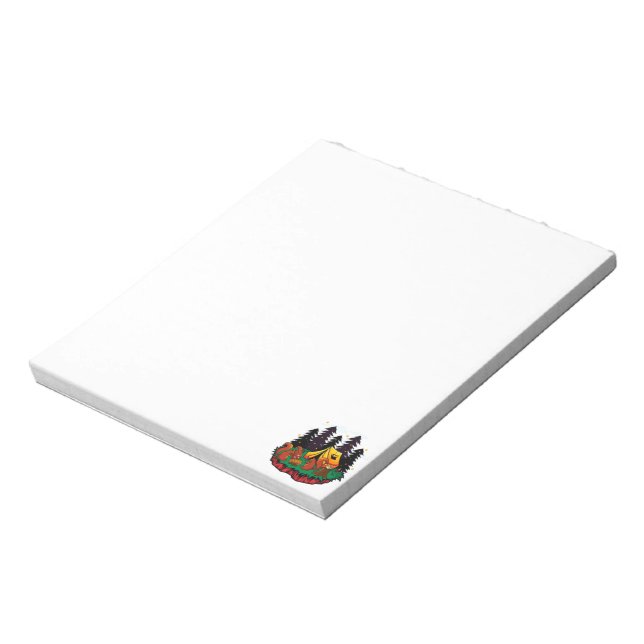 S’more Fun With This Camping Squirrel Notepad (Rotated)