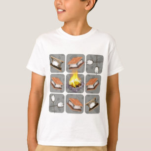 S’mores and Campfire T-Shirt