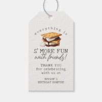 S’mores Fall Bonfire Outdoor Birthday Favour